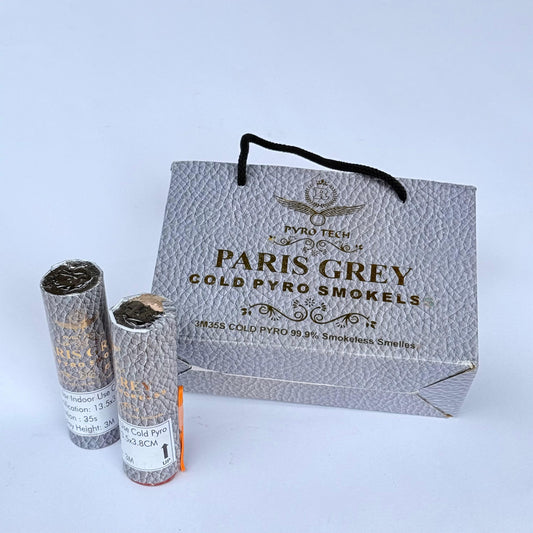 Paris Grey Indoor Cold Pyro Smokels 1-Piece