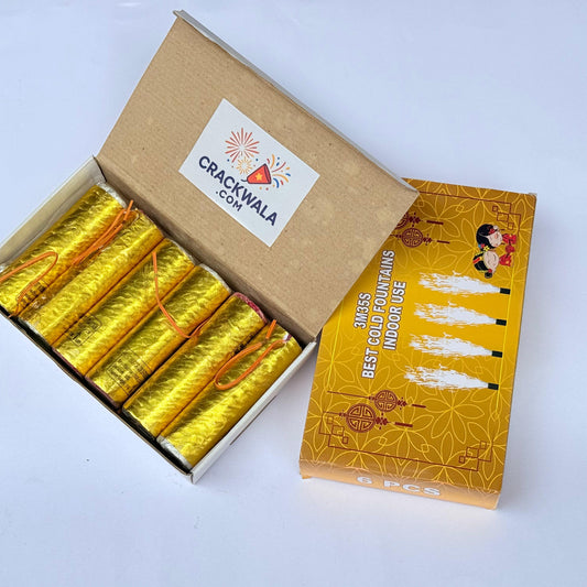 Best Gold Fountain Indoor Pyro  1-Piece